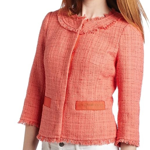 Trina Turk Kammie tweed blazer. - Picture 2 of 12